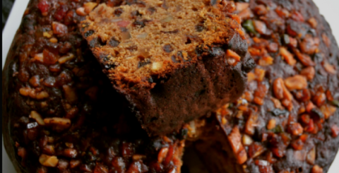 Jamaican Black Rum Cake black cake, jamaican rum cake, holiday desserts, alcoholic pastries